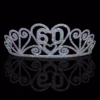 Elope Silver 60 Sparkle Tiara Celebration -Wonderful Halloween Costumes Shop silver 60 sparkle tiara