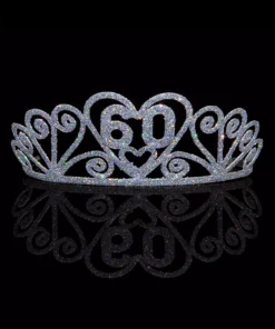 Elope Silver 60 Sparkle Tiara Celebration