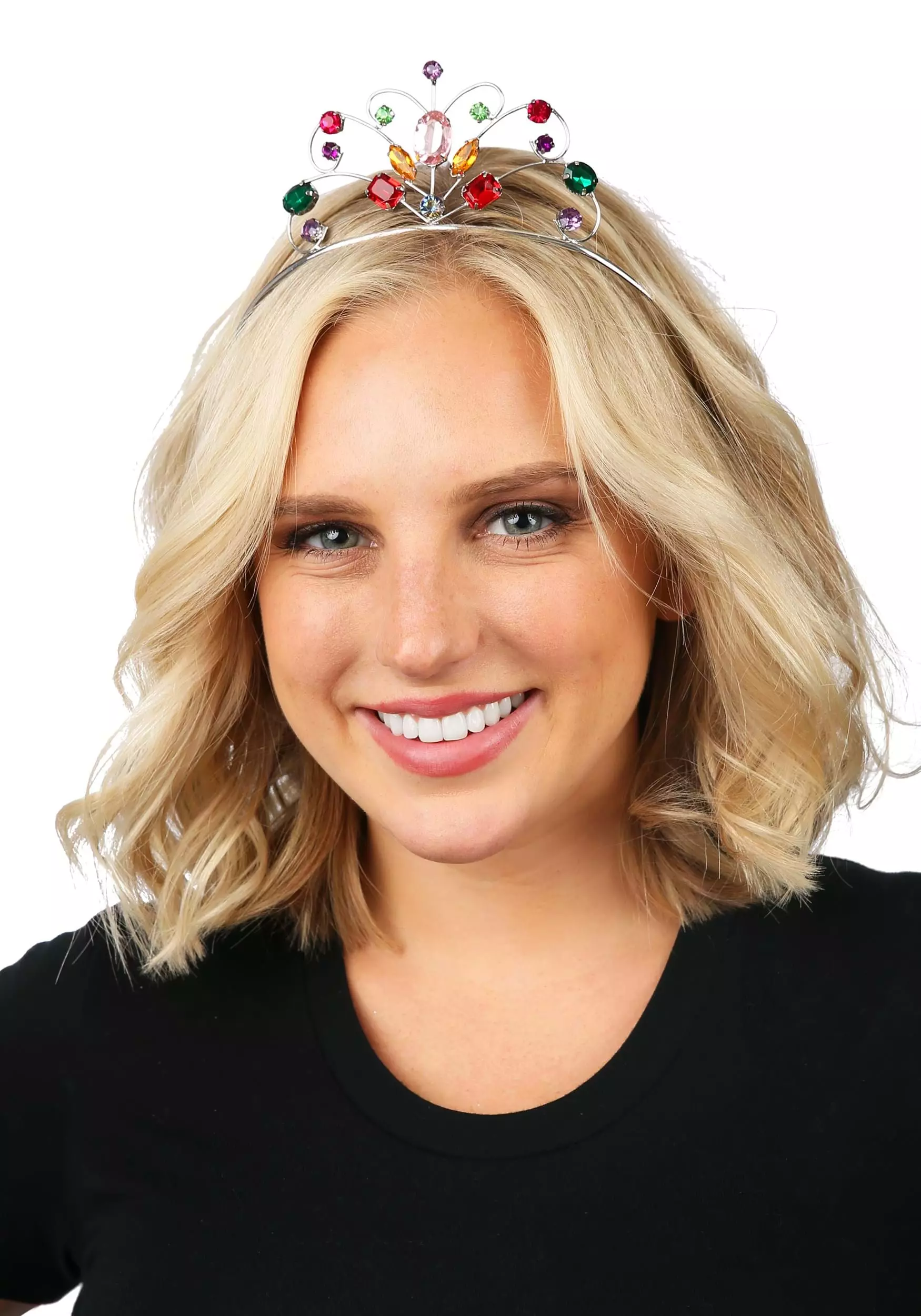 Elope Silver Rainbow Tiara 3 Elope Silver Rainbow Tiara