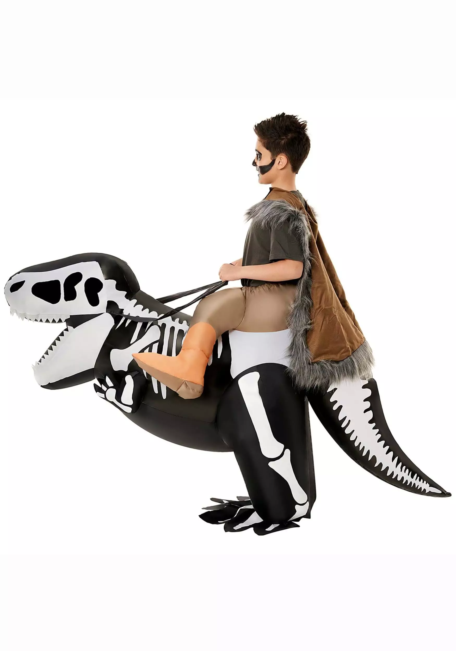 Morphsuits Skeleton T-Rex Ride On Inflatable Costume For Kids 5 Morphsuits Skeleton T-Rex Ride On Inflatable Costume For Kids - Image 3