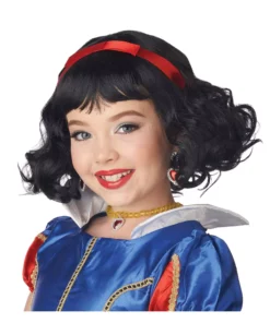 California Costume Collection Snow White Wig For Kids