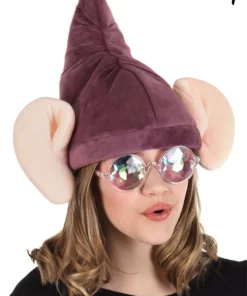 Elope Disney Snow White Dopey Hat & Glasses Costume Kit