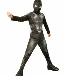 Rubies Costume Co. Inc Spider-Man Far From Home Spider-Man Kids Classic Stealth Costume