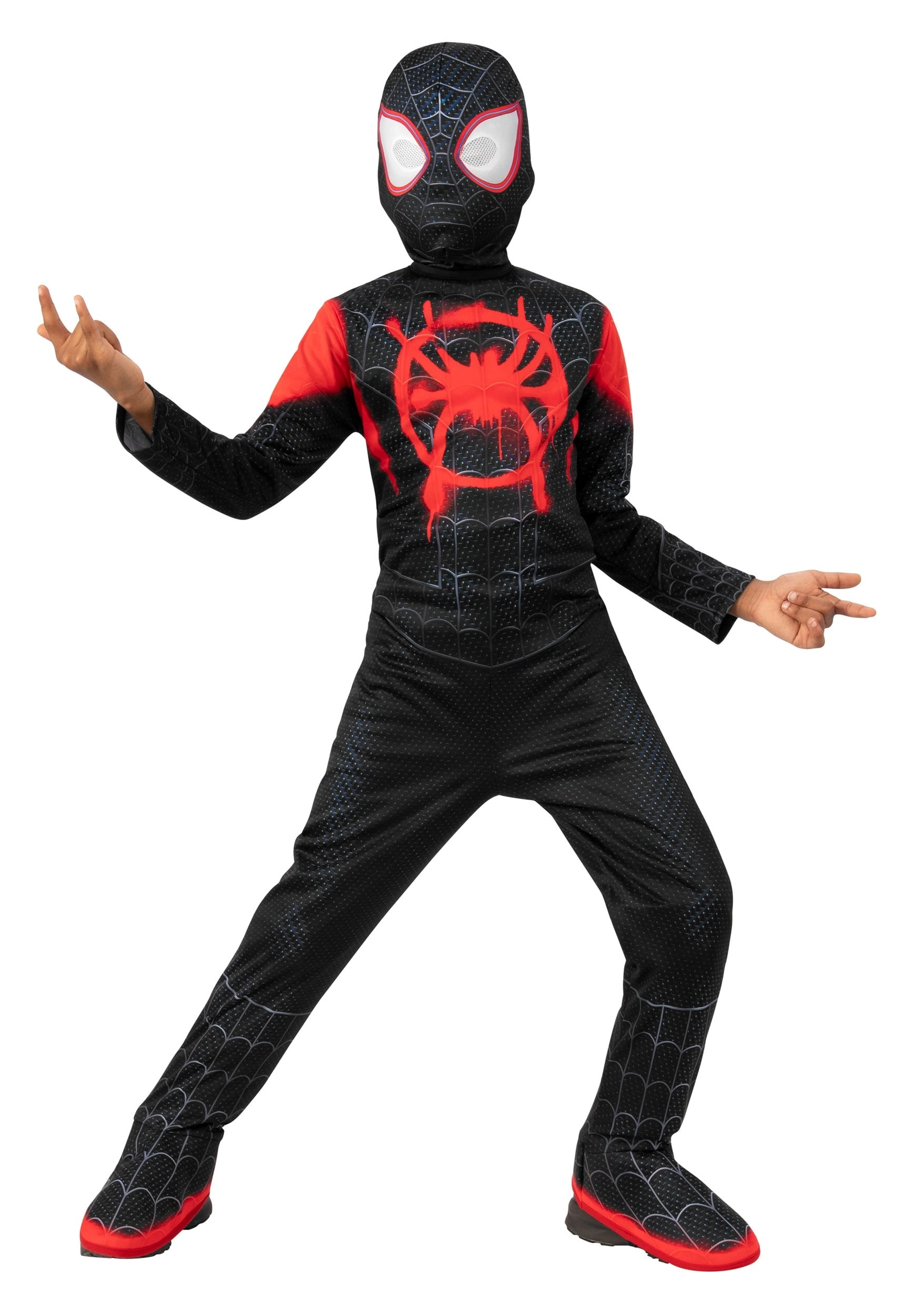 Rubies Costume Co. Inc Spider-Man Into The Spider-Verse Miles Morales Costume For Kids 3 Rubies Costume Co. Inc Spider-Man Into The Spider-Verse Miles Morales Costume For Kids