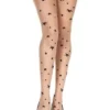 MUSIC LEGS Women's Starry Sky Nude Tights 1 MUSIC LEGS Women's Starry Sky Nude Tights -Wonderful Halloween Costumes Shop starry sky nude tights for women