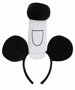 Elope Disney Steamboat Willie Vintage Headband -Wonderful Halloween Costumes Shop steamboat willie headband alt 1
