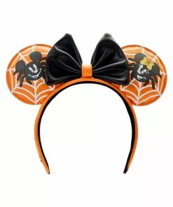 Stitch Shoppe By Loungefly Mickey & Minnie Glow Ear Spider Headband