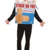 Morris Costumes Funny Stuck On You Bandage Box Costume -Wonderful Halloween Costumes Shop stuck on you bandage box costume