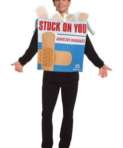 Morris Costumes Funny Stuck On You Bandage Box Costume