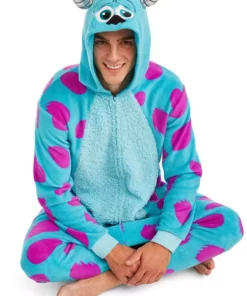 MJC International Monsters Inc Sulley Adult Union Suit