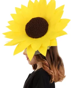 Elope Sunflower Headband Costume Accessory -Wonderful Halloween Costumes Shop sunflower headdress alt 2