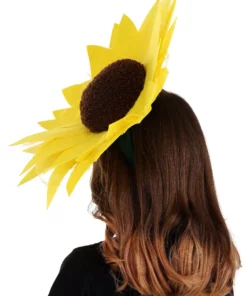 Elope Sunflower Headband Costume Accessory -Wonderful Halloween Costumes Shop sunflower headdress alt 5