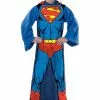 Northwest Company Superman Adult Silk Touch Comfy Throw Blanket -Wonderful Halloween Costumes Shop superman adult silk touch comfy throw