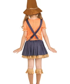 Fun World Sweet Scarecrow Girl's Costume -Wonderful Halloween Costumes Shop sweet scarecrow girls costume2