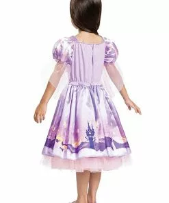 Disguise Disney Tangled Girl's Deluxe Toddler Repunzel Costume -Wonderful Halloween Costumes Shop tangled deluxe toddler repunzel costume alt 1