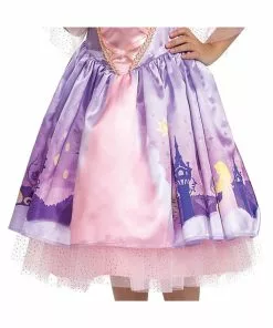 Disguise Disney Tangled Girl's Deluxe Toddler Repunzel Costume -Wonderful Halloween Costumes Shop tangled deluxe toddler repunzel costume alt 4
