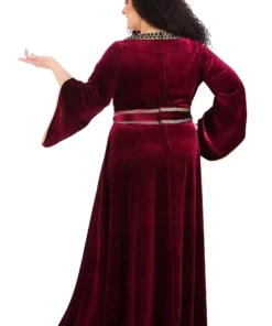 Fun Costumes Mother Gothel Costume For Plus Size Women From Disney's Tangled -Wonderful Halloween Costumes Shop tangled mother gothel plus size costume alt 1