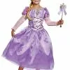 Disguise Tangled Rapunzel Deluxe Costume For Kids -Wonderful Halloween Costumes Shop tangled rapunzel kids deluxe costume