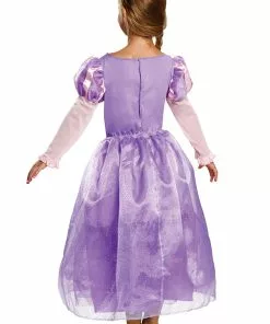 Disguise Tangled Rapunzel Deluxe Costume For Kids -Wonderful Halloween Costumes Shop tangled rapunzel kids deluxe costume alt 1