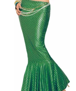 Forum Novelties, Inc Teal Mermaid Long Tail Skirt Costume