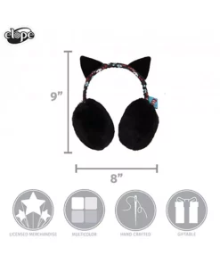 Elope The Cat In The Hat - Adjustable Earmuffs -Wonderful Halloween Costumes Shop the cat in the hat adjustable earmuffs alt 2