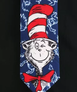 Elope The Cat In The Hat Character Necktie -Wonderful Halloween Costumes Shop the cat in the hat character necktie alt 3