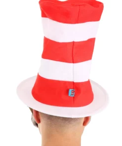 Elope The Cat In The Hat Latex Mask & Hat Costume Kit -Wonderful Halloween Costumes Shop the cat in the hat latex mask hat kit alt 3