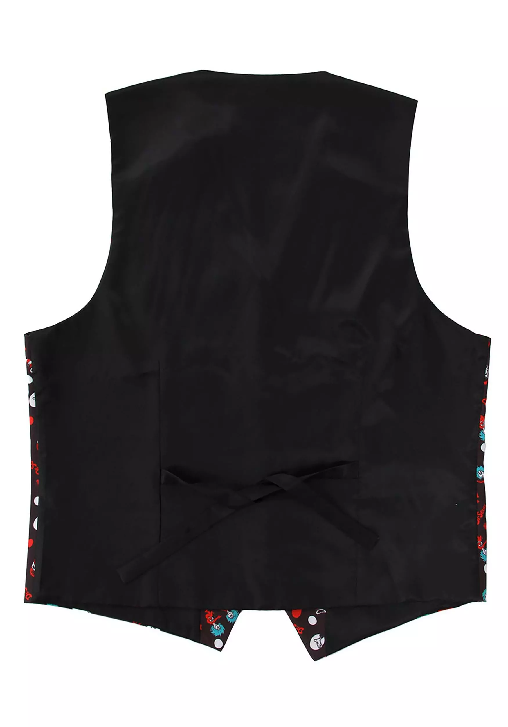 Elope Adult Vest & Bow Tie Pattern The Cat In The Hat Kit 7 Elope Adult Vest & Bow Tie Pattern The Cat In The Hat Kit - Image 5