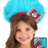 Elope Dr. Seuss Thing 1 & 2 Fuzzy Headband -Wonderful Halloween Costumes Shop thing 1 2 fuzzy headband
