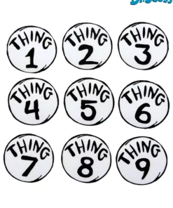 Elope Thing 1-9 Patches Set