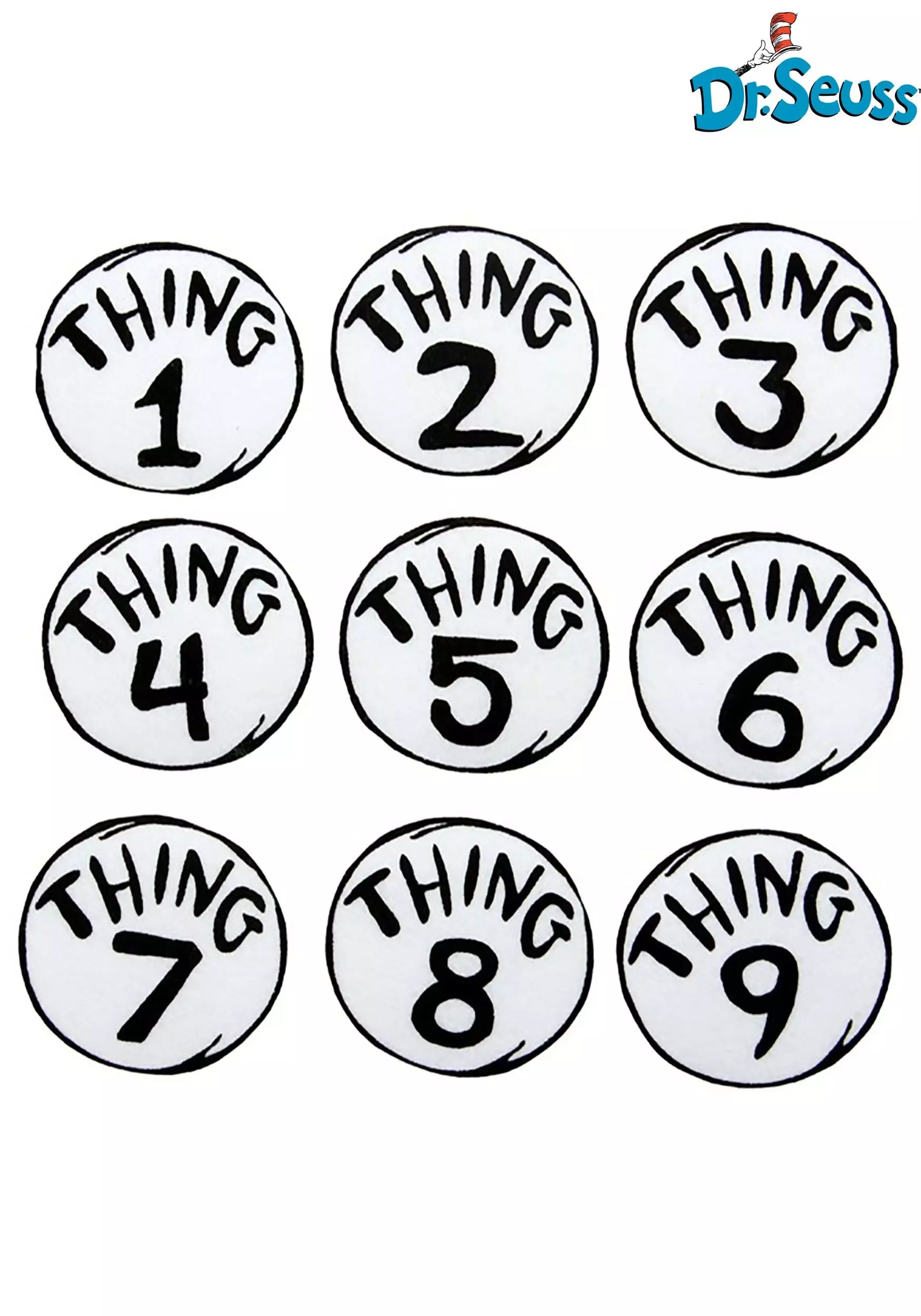 Elope Thing 1-9 Patches Set 3 Elope Thing 1-9 Patches Set