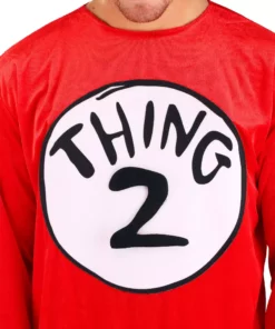 Elope Thing 1 & Thing 2 Adult Costume -Wonderful Halloween Costumes Shop thing 1 thing 2 adult costume alt 3