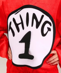 Elope Toddler Thing 1 & Thing 2 Costume -Wonderful Halloween Costumes Shop thing 1 thing 2 toddler costume alt 3