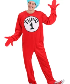Elope Thing 1 And Thing 2 Adult Costume -Wonderful Halloween Costumes Shop thing 12 adult costume alt 1