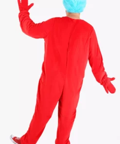 Elope Thing 1&2 Adult Plus Size Costume -Wonderful Halloween Costumes Shop thing 12 adult plus size costume alt 5