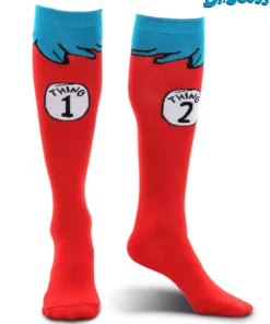 Elope Thing 1 & 2 Costume Socks For Adults