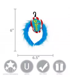 Elope Thing 1&2 Blue Fuzzy Headband -Wonderful Halloween Costumes Shop thing 12 fuzzy headband alt 1