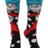 Elope Thing 1 & Thing 2 Knee High Costume Socks -Wonderful Halloween Costumes Shop thing 12 knee high costume socks