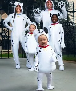 Fun Costumes Dalmatian Costume For Toddlers From Disney's 101 Dalmatians -Wonderful Halloween Costumes Shop toddler 101 dalmatians bubble costume alt 2