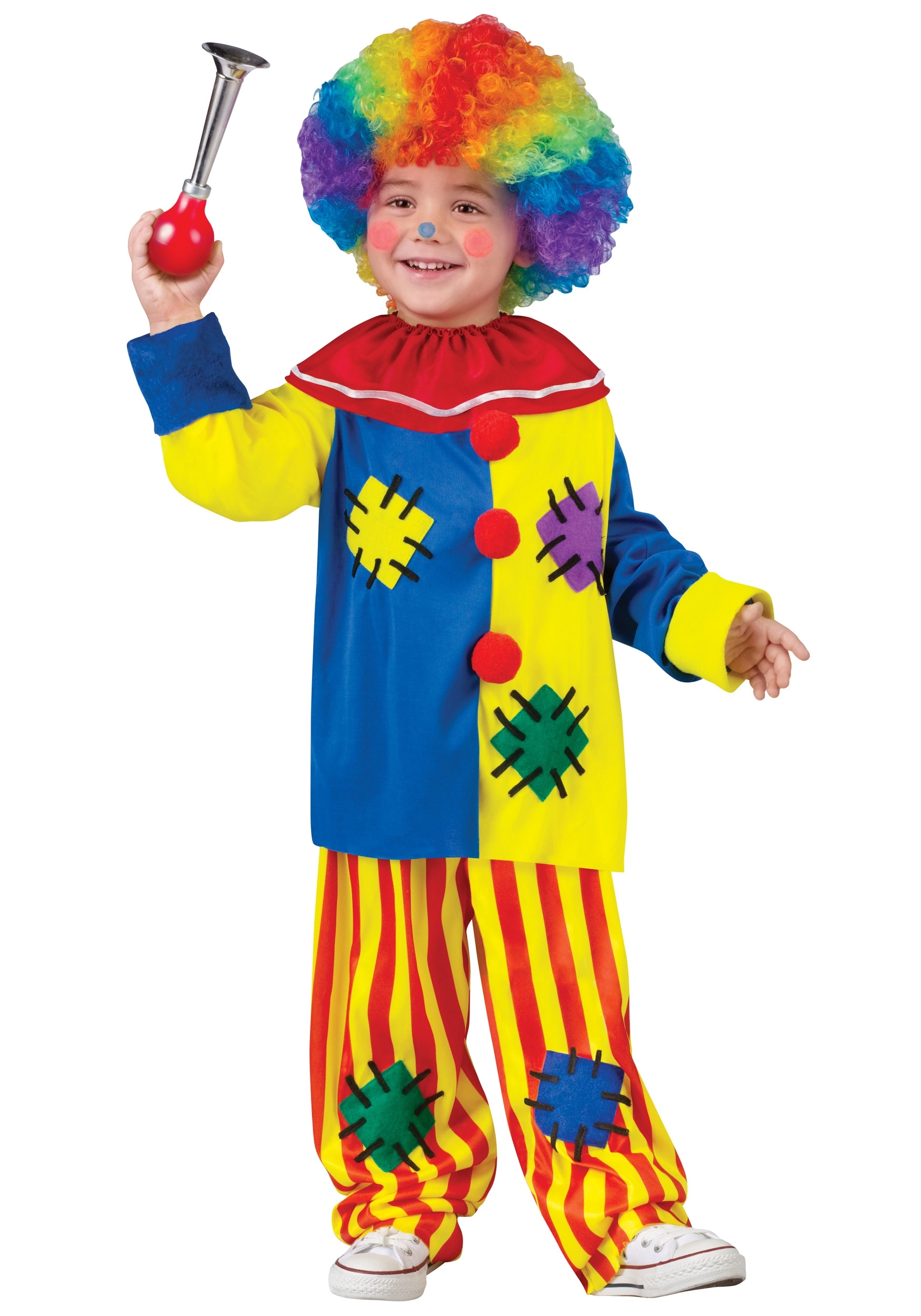 Fun World Big Top Clown Costume For Toddlers 3 Fun World Big Top Clown Costume For Toddlers