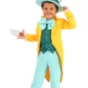 Fun Costumes Bright Mad Hatter Costume For Toddlers -Wonderful Halloween Costumes Shop toddler bright mad hatter costume
