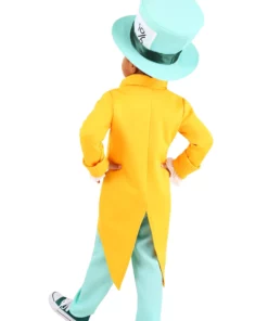 Fun Costumes Bright Mad Hatter Costume For Toddlers -Wonderful Halloween Costumes Shop toddler bright mad hatter costume alt 1