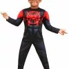 Rubies Costume Co. Inc Toddler's Deluxe Spiderman Miles Morales Costume