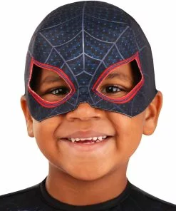 Rubies Costume Co. Inc Toddler's Deluxe Spiderman Miles Morales Costume 13 Rubies Costume Co. Inc Toddler's Deluxe Spiderman Miles Morales Costume -Wonderful Halloween Costumes Shop toddler deluxe miles morales costume alt 4