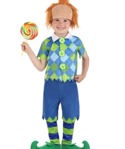 Fun Costumes Deluxe Plaid Munchkin Toddler's Costume