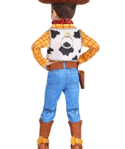 Fun Costumes Disney Deluxe Woody Toy Story Boy's Costume For Toddlers -Wonderful Halloween Costumes Shop toddler deluxe woody toy story costume alt 5