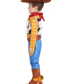 Fun Costumes Disney Deluxe Woody Toy Story Boy's Costume For Toddlers -Wonderful Halloween Costumes Shop toddler deluxe woody toy story costume alt 6