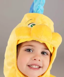 Zhenjiang Lian Yew Every Age Garment Accessories A Disney The Little Mermaid Toddler Flounder Costume -Wonderful Halloween Costumes Shop toddler flounder costume alt 2 1