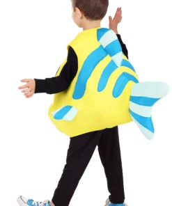 Fun Costumes Disney Flounder Costume For Toddlers -Wonderful Halloween Costumes Shop toddler flounder costume alt 3