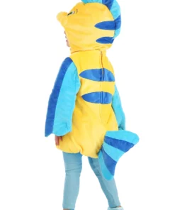 Zhenjiang Lian Yew Every Age Garment Accessories A Disney The Little Mermaid Toddler Flounder Costume -Wonderful Halloween Costumes Shop toddler flounder costume alt 5 1